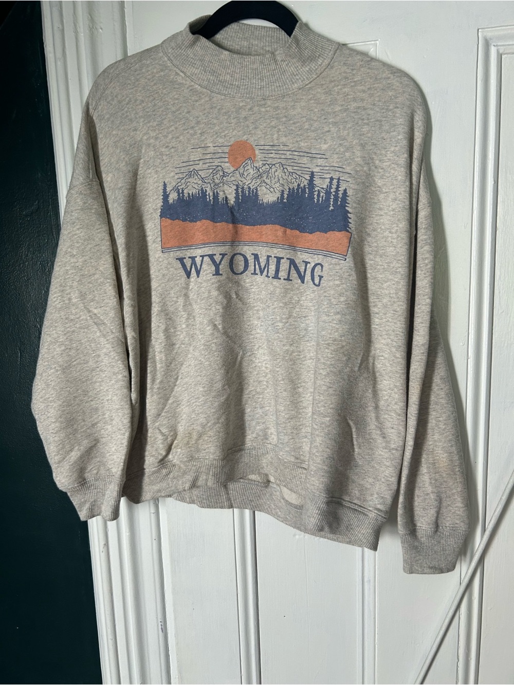 American Eagle Wyoming Mockneck Sweatshirt size medium
